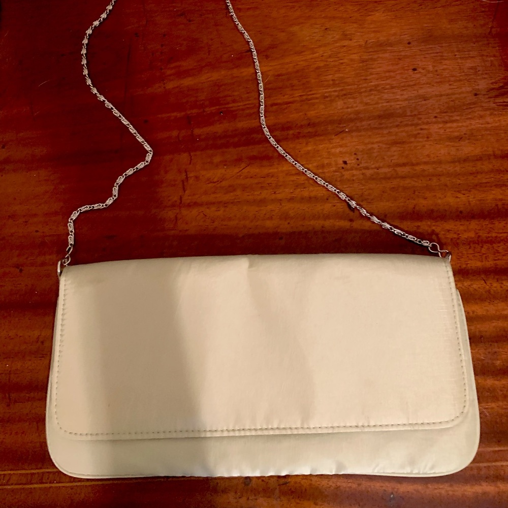 Menbur satin clutch